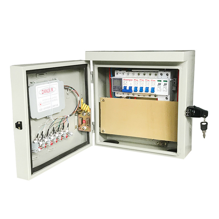 Integrated photo-electric box