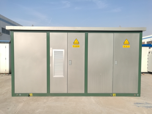 Railway electric remote control box-type substation